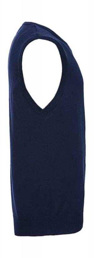 Mens V-Neck Sleeveless Knitted Pullover - Reklamnepredmety