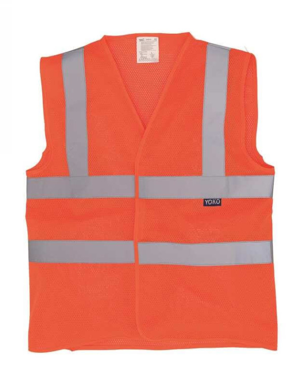 Hi-Vis Open Mesh Waistcoat