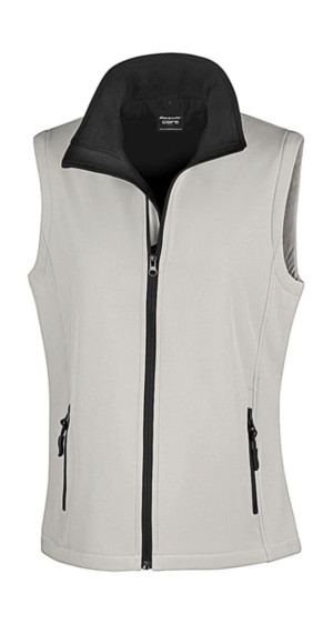 Ladies` Printable Soft Shell Bodywarmer - Reklamnepredmety