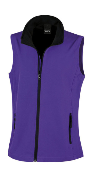 Ladies` Printable Soft Shell Bodywarmer - Reklamnepredmety