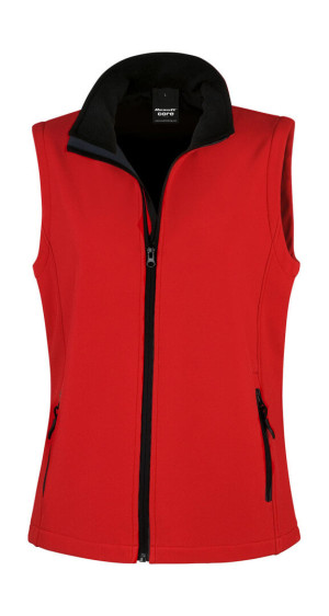 Ladies` Printable Soft Shell Bodywarmer - Reklamnepredmety