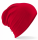 Hemsedal Cotton Slouch Beanie - cervena - variant