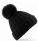 Verbier Fur Pom Pom Chunky Beanie - cierna - variant