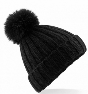 Verbier Fur Pom Pom Chunky Beanie - Reklamnepredmety