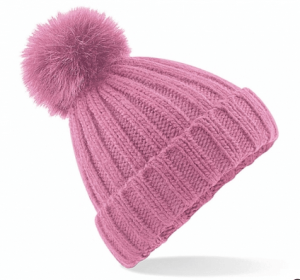 Verbier Fur Pom Pom Chunky Beanie - Reklamnepredmety