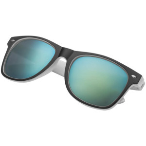 Bicoloured sunglasses with mirrored lenses - Reklamnepredmety