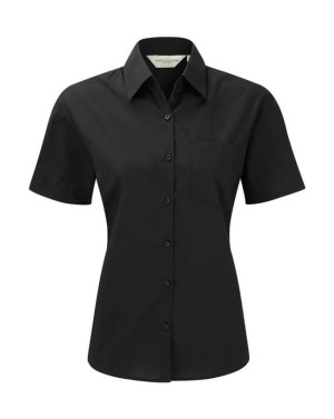 Short Sleeve Poplin Blouse - Reklamnepredmety