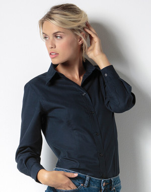 Promotional Oxford Blouse LS - Reklamnepredmety