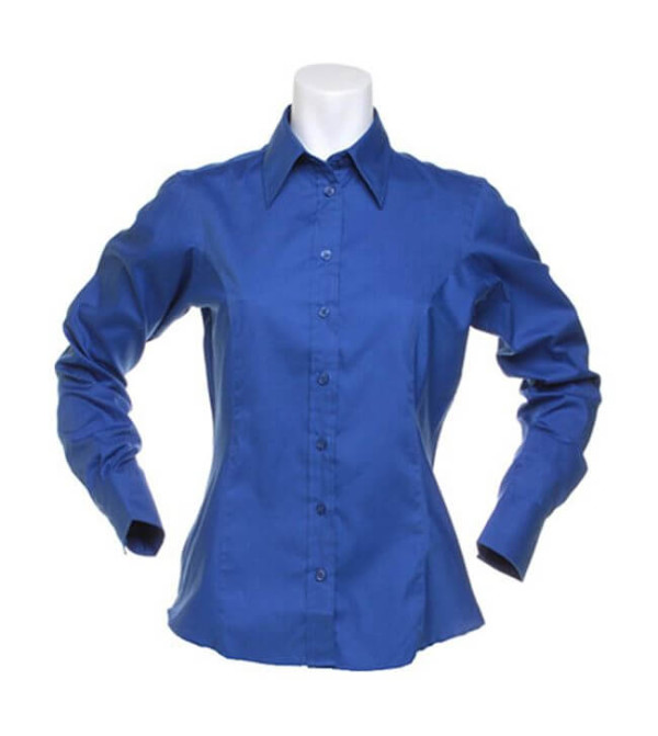 Ladies Corporate Oxford Blouse LS