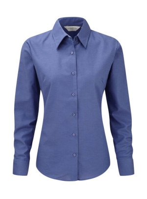 Ladies Oxford Blouse LS - Reklamnepredmety