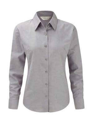 Ladies Oxford Blouse LS - Reklamnepredmety