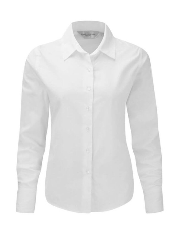 Ladies` Classic Twill Shirt LS