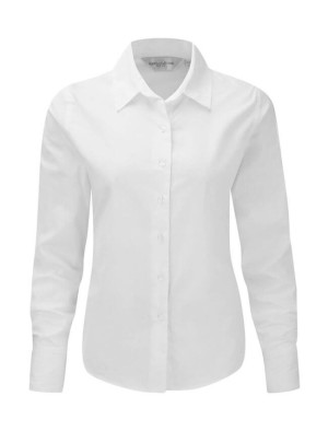 Ladies` Classic Twill Shirt LS - Reklamnepredmety