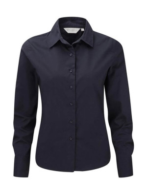 Ladies` Classic Twill Shirt LS - Reklamnepredmety