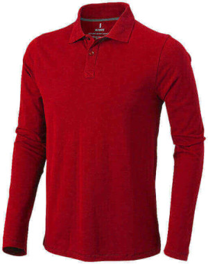 Oakville long sleeve men's polo - Reklamnepredmety