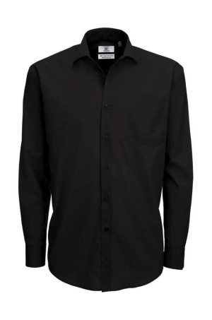 Men`s Smart LS Poplin Shirt - SMP61 - Reklamnepredmety