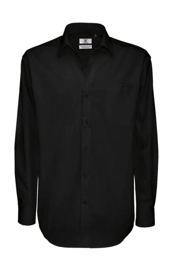 Men`s Sharp Twill Cotton LS Shirt - SMT81