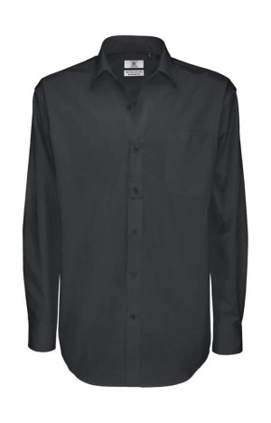 Men`s Sharp Twill Cotton LS Shirt - SMT81 - Reklamnepredmety