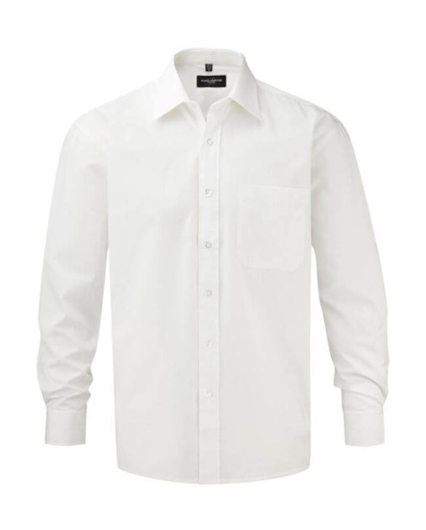 Cotton Poplin Shirt LS