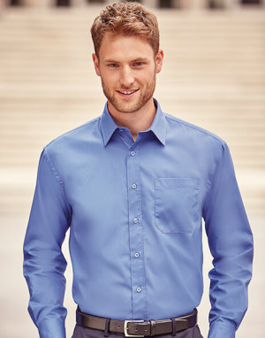 Cotton Poplin Shirt LS - Reklamnepredmety
