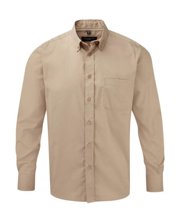 Long Sleeve Classic Twill Shirt