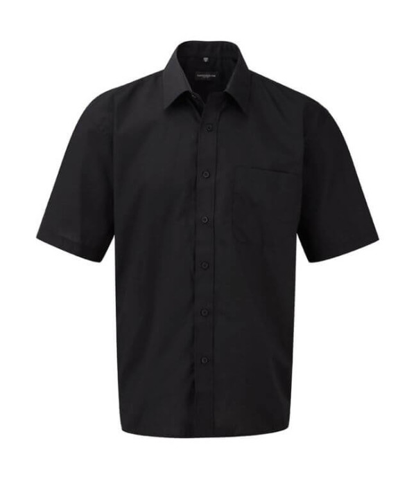 Short Sleeve Poplin Shirt