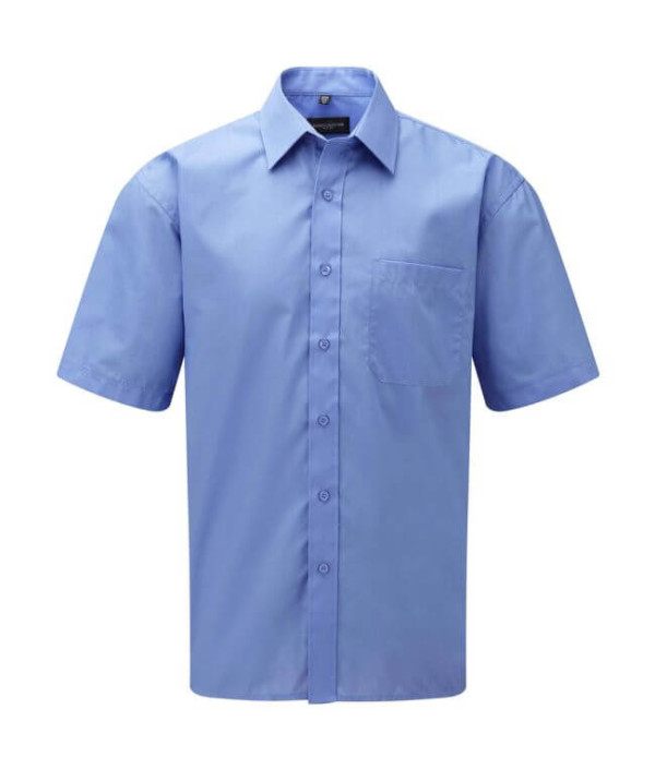 Short Sleeve Poplin Shirt