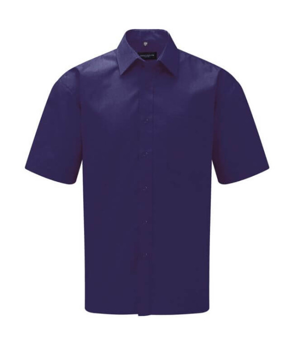 Short Sleeve Poplin Shirt