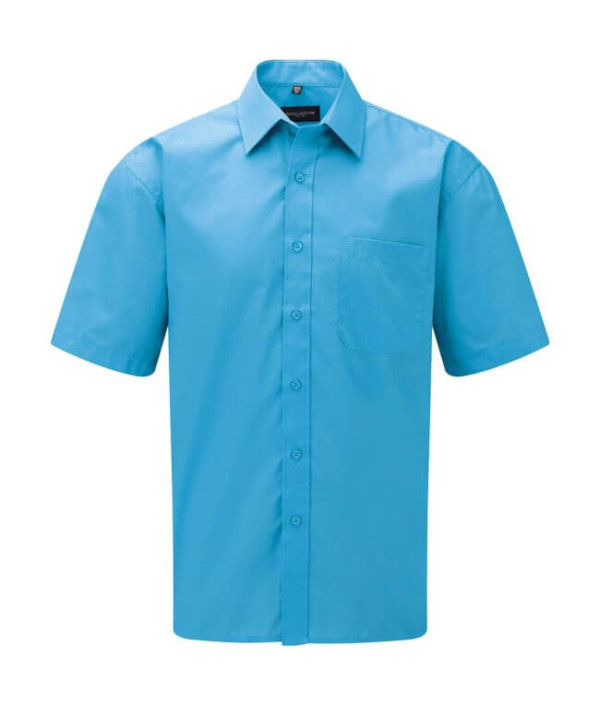 Short Sleeve Poplin Shirt