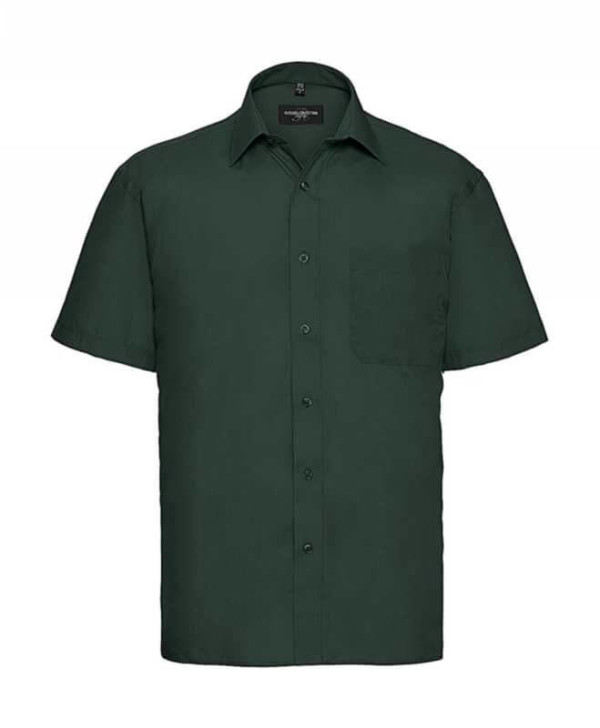 Short Sleeve Poplin Shirt