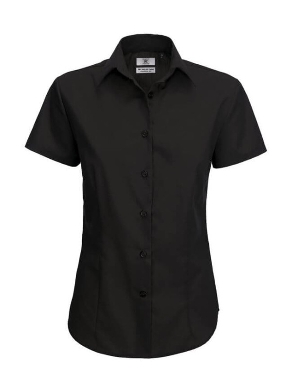 Ladies` Smart Poplin Shirt - SWP64