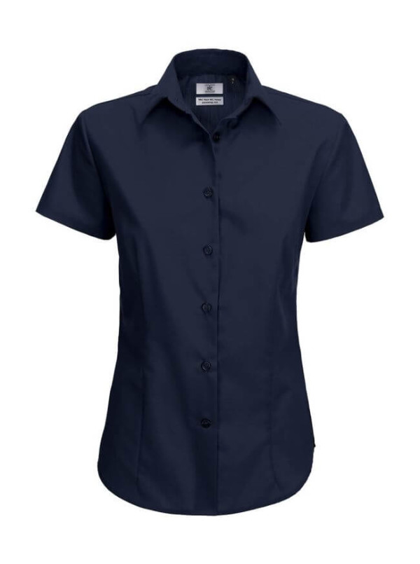 Ladies` Smart Poplin Shirt - SWP64