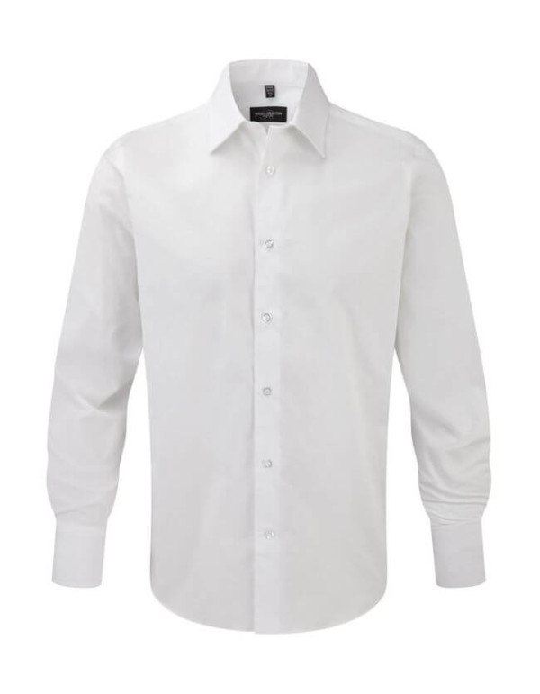 Fitted Longsleeve Stretch Shirt