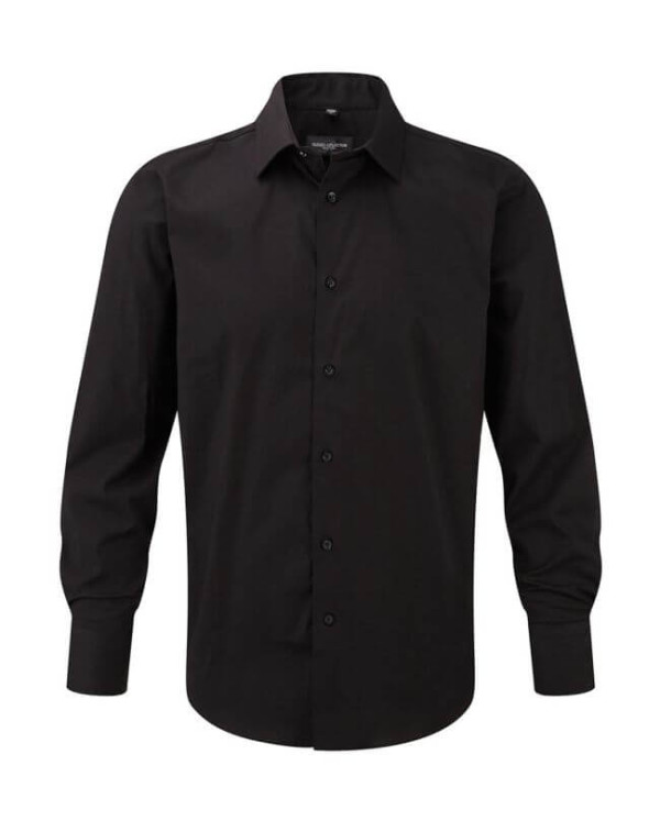 Fitted Longsleeve Stretch Shirt