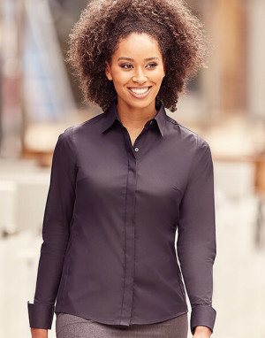 Ladies` LS Ultimate Stretch Shirt - Reklamnepredmety