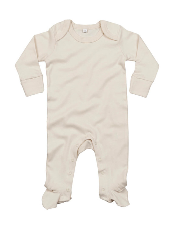 Organic Sleepsuit with Scratch Mitts