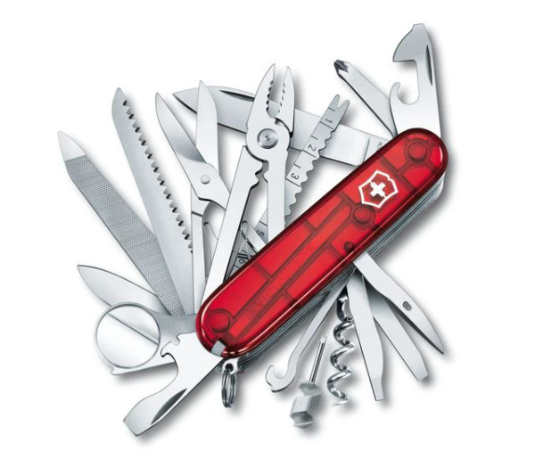 Swiss Army knife SWISS CHAMP, black