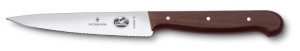 kitchen knife, wavy edge, rosewood - Reklamnepredmety