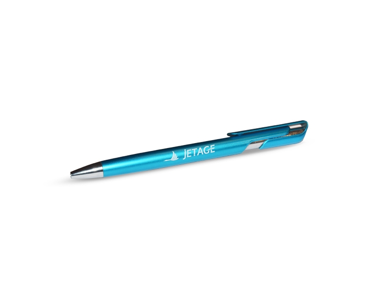 Plastic pens logo